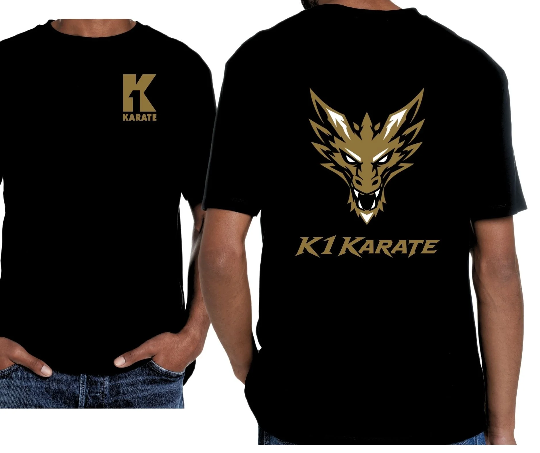 Dragon T-Shirt Mock-Up Black Dragon Head.jpg