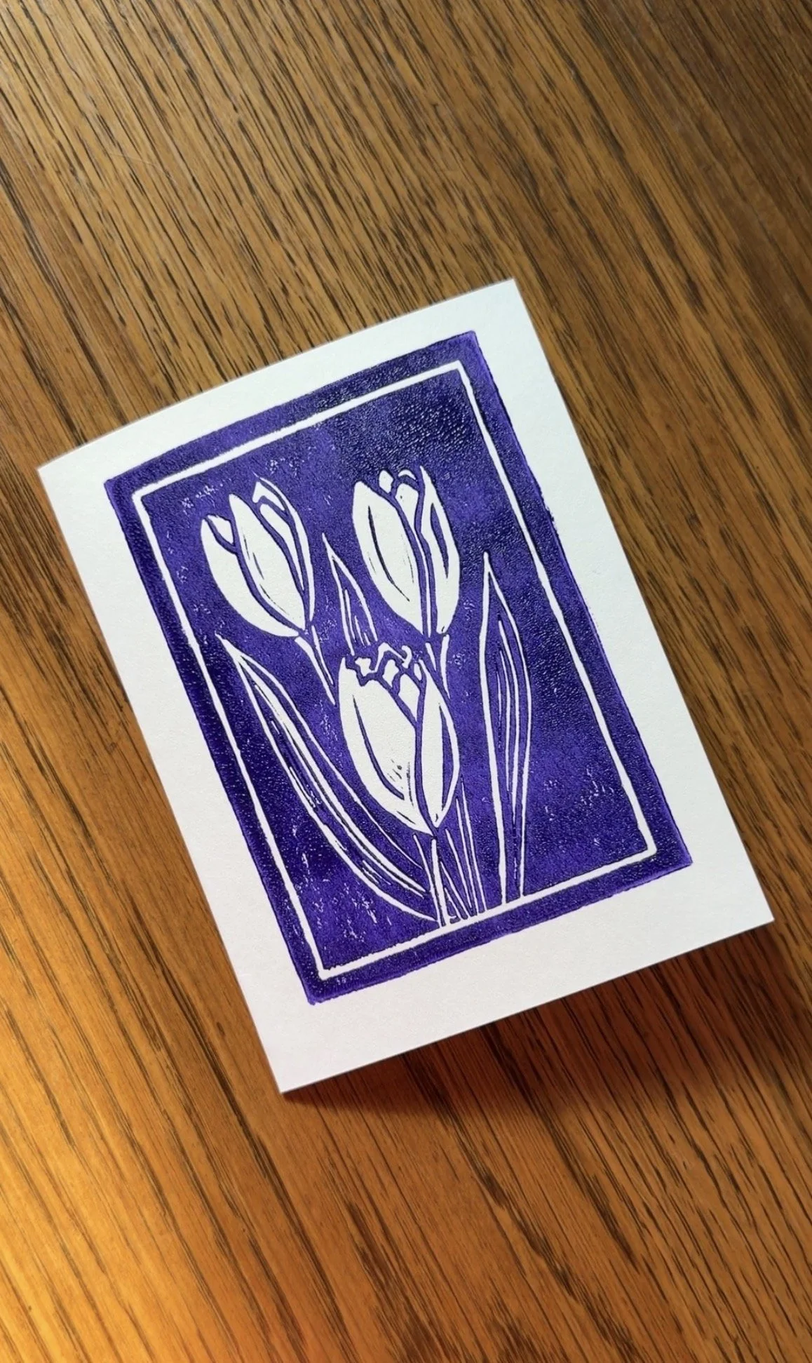 Tulip card - 5.5