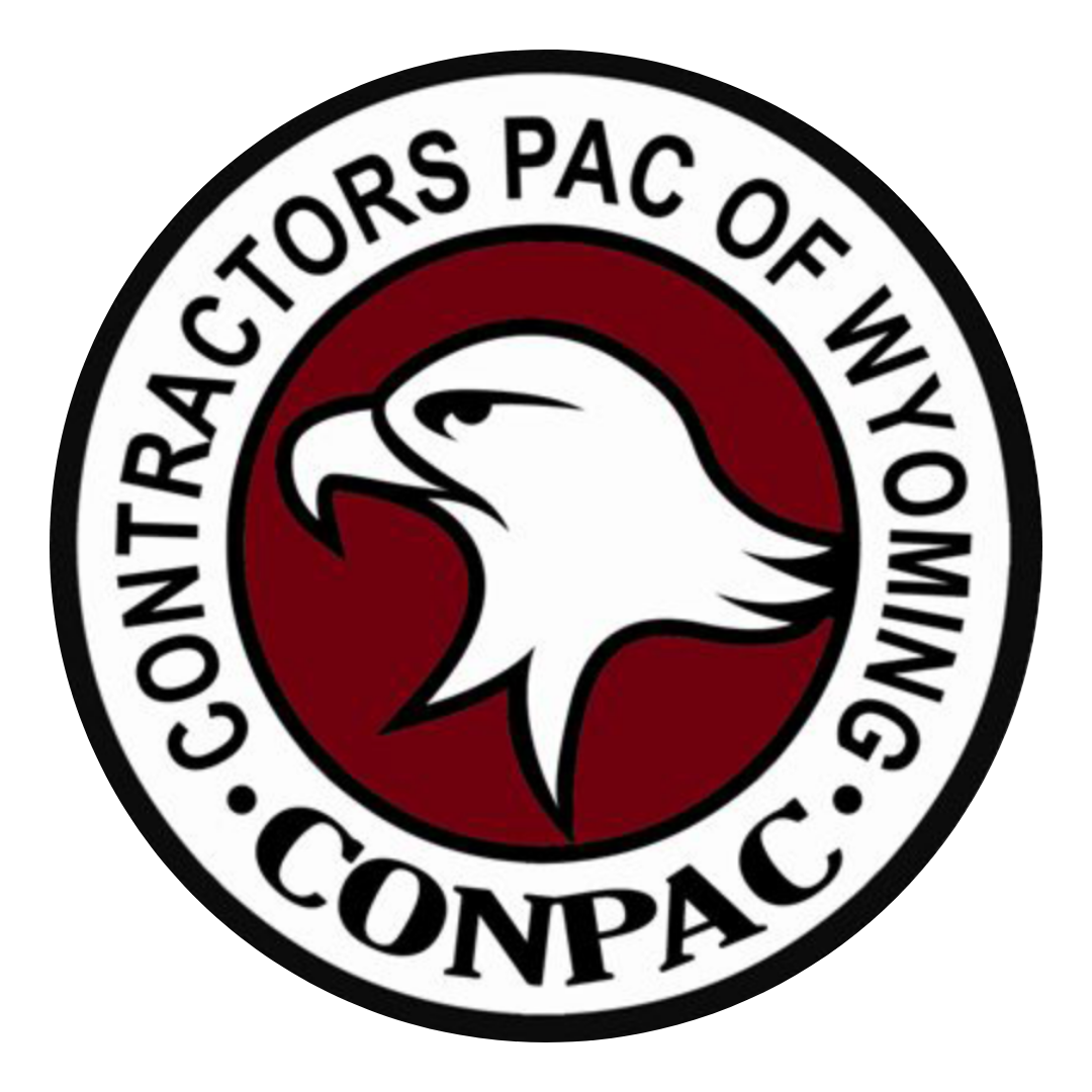 Logo for the Contractors PAC of Wyoming