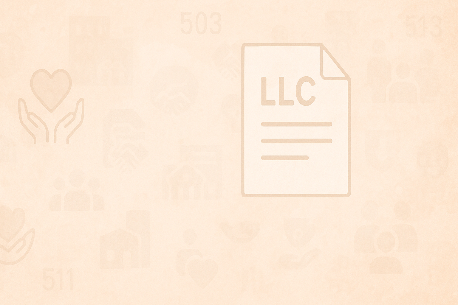 Can a 508 Own an LLC?