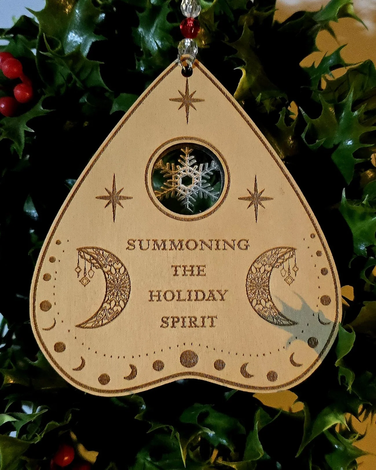 Summoning the Holiday Spirit Ornament