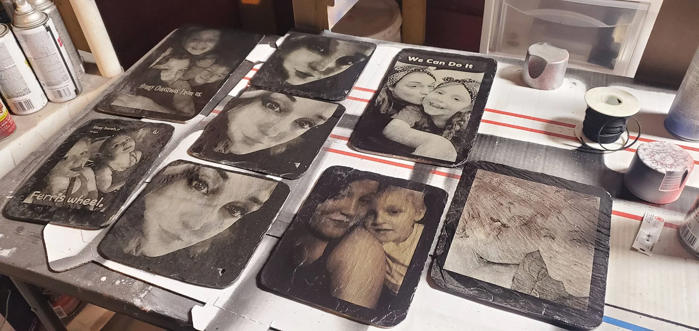Custom memorial photos