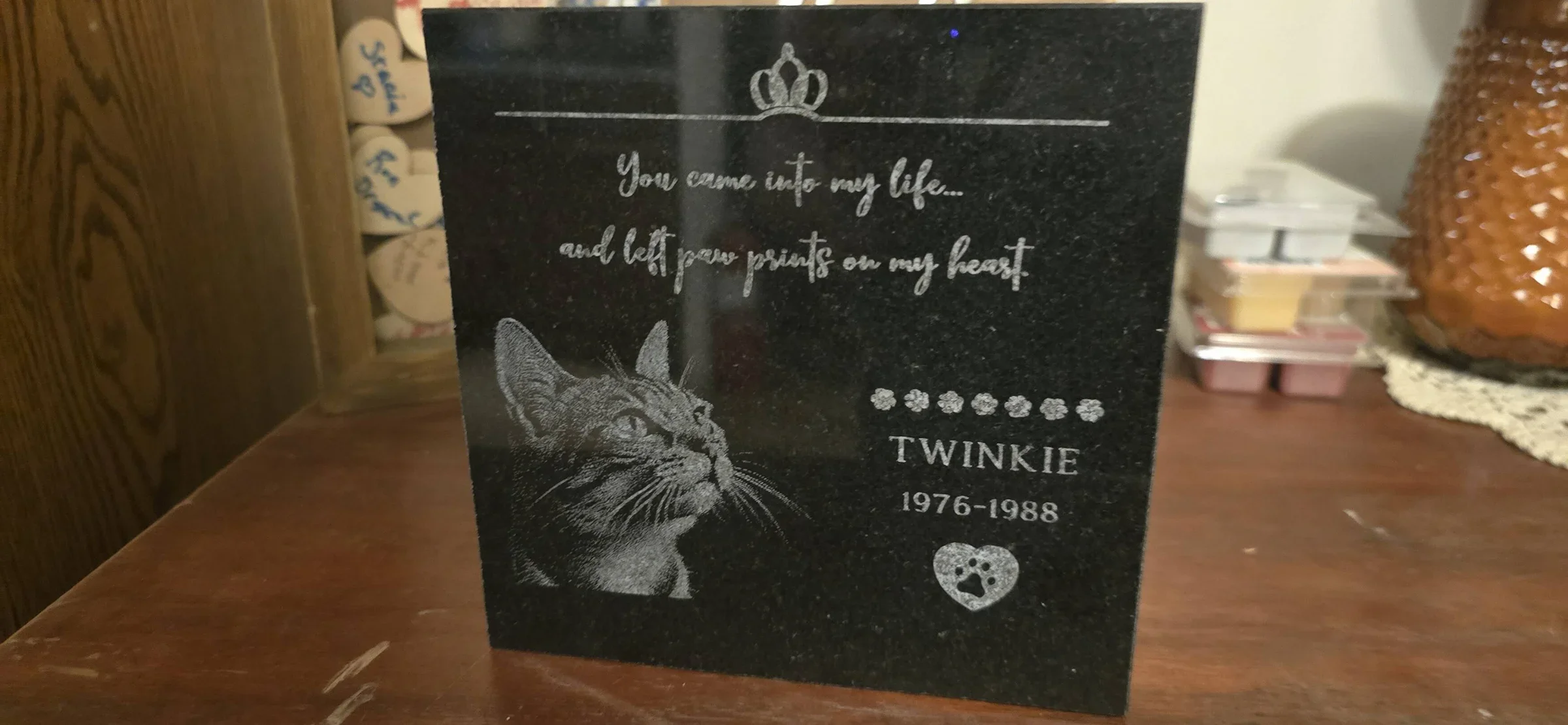 Custom Pet Memorial
