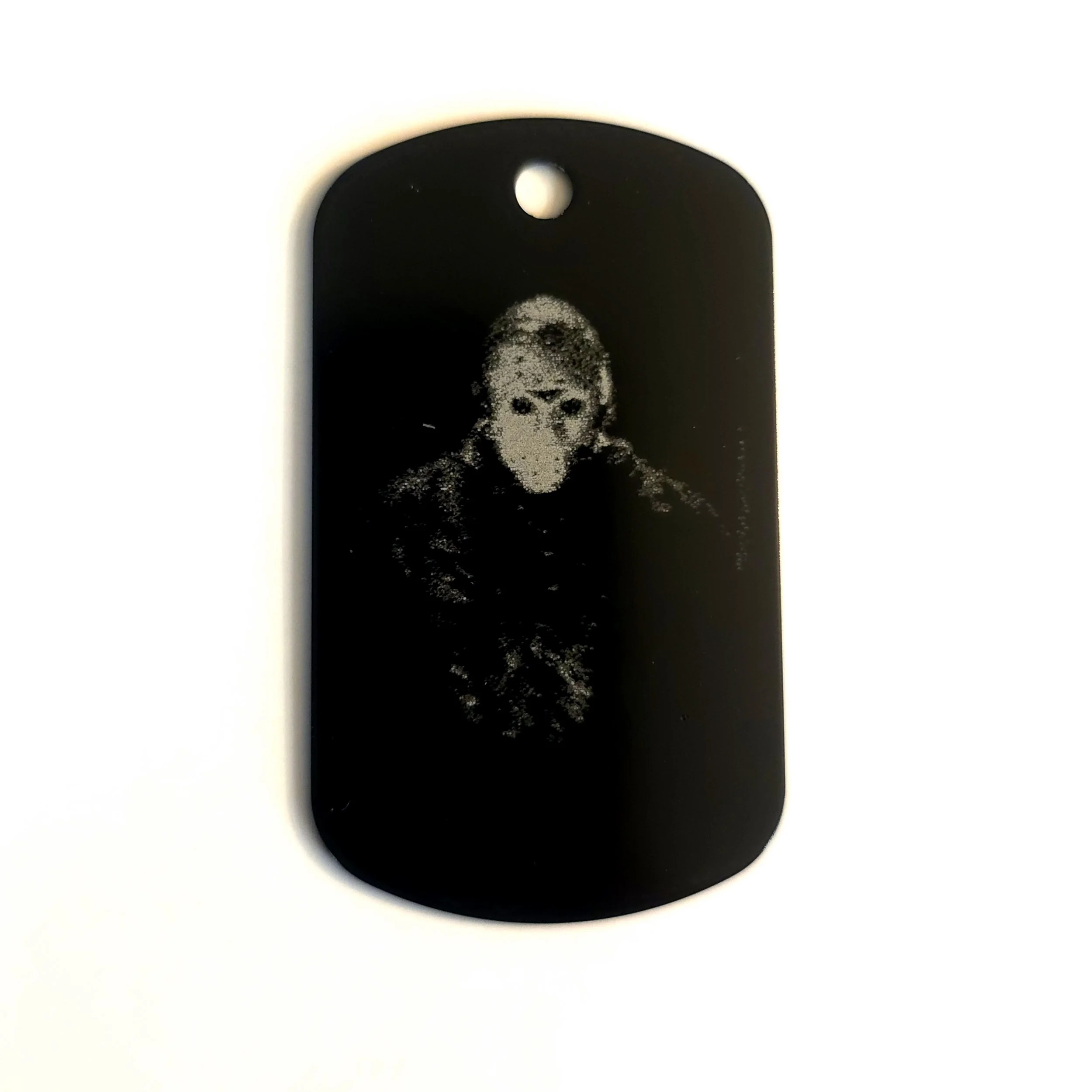 CLEARANCE/MISPRINT Metal Dog Tag - Jason Voorhees