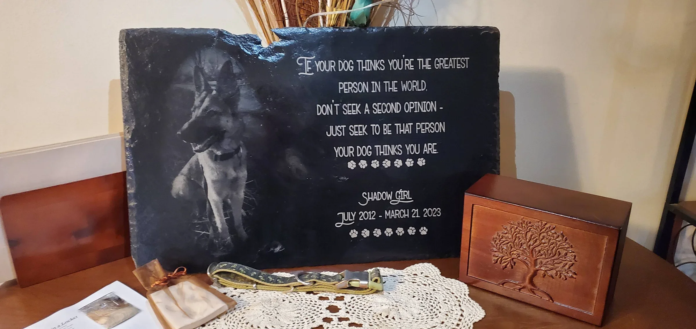 Custom Pet Memorial