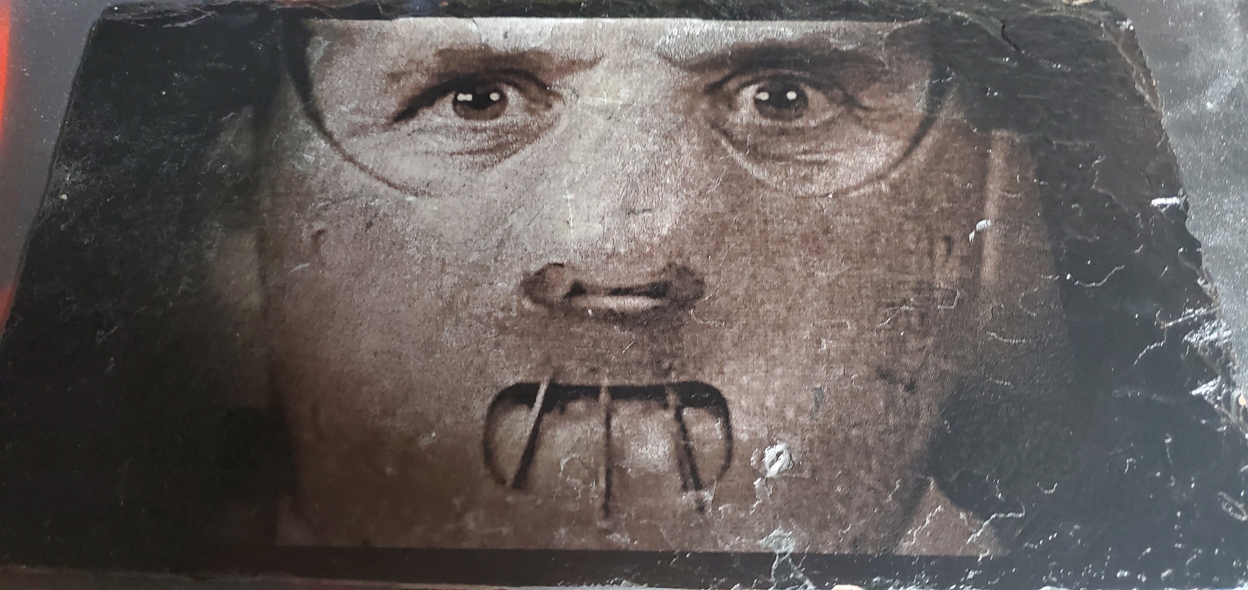 Anthony Hopkins 'Hannibal Lecter' slate engraving