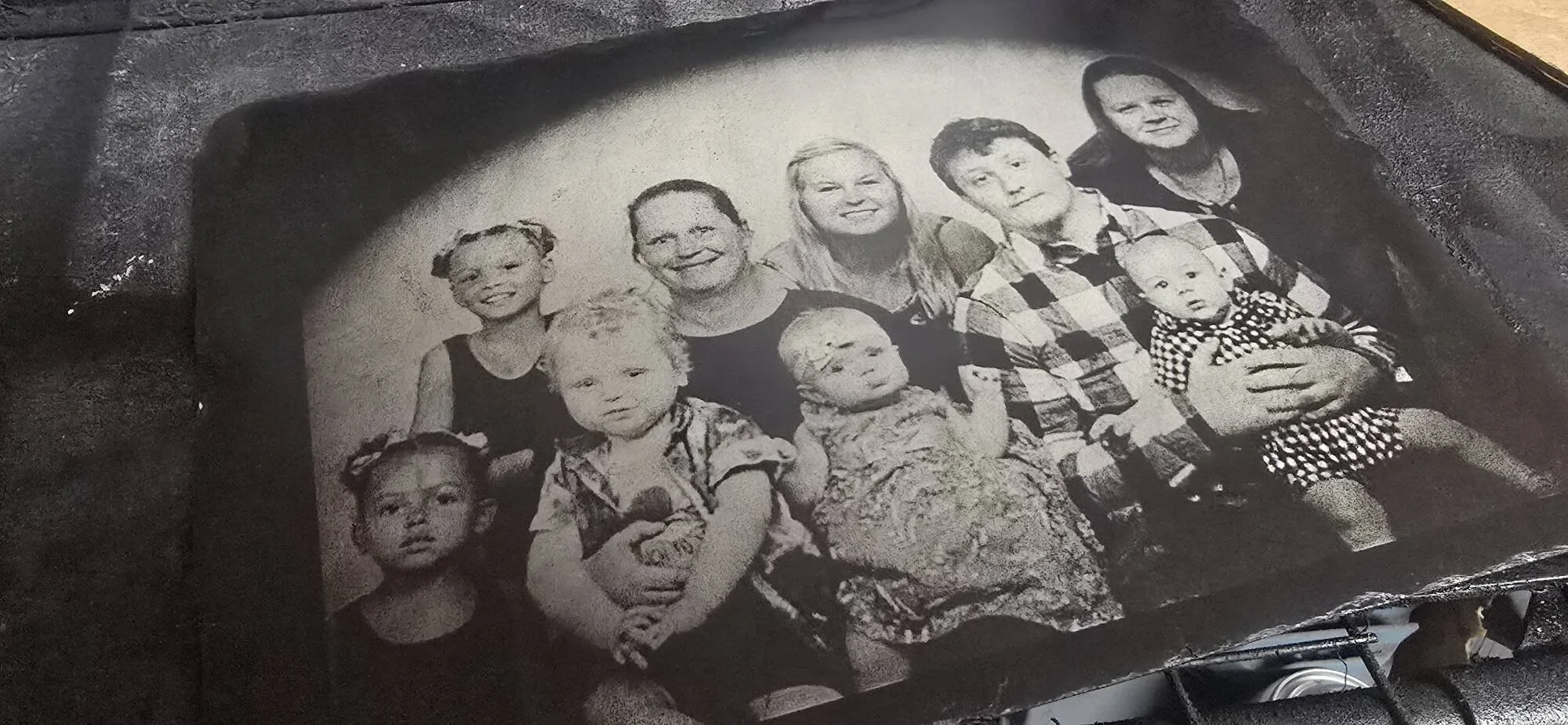 Custom Family Portrait Plaque