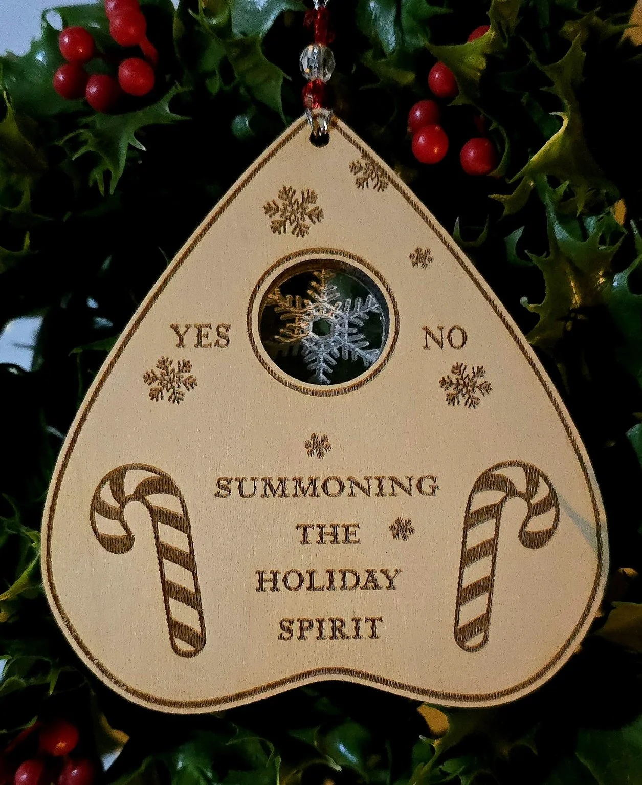Summoning the Holiday Spirit Ornament