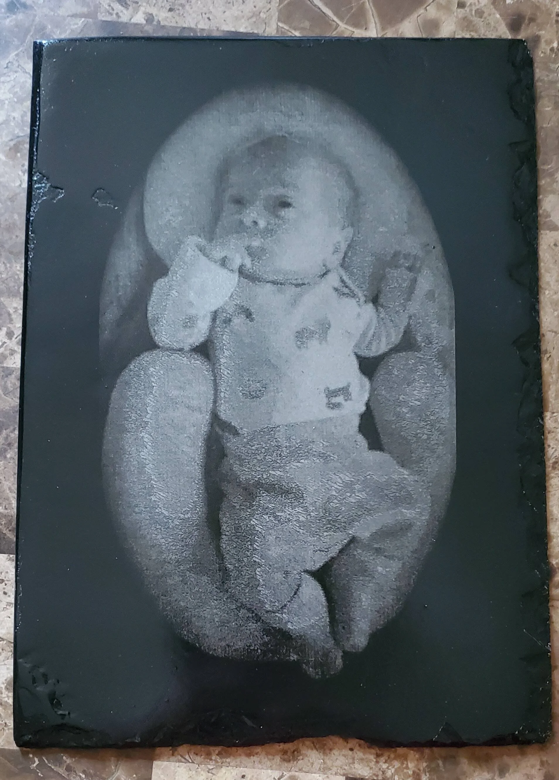 Birth Commemoration Photo Plaque