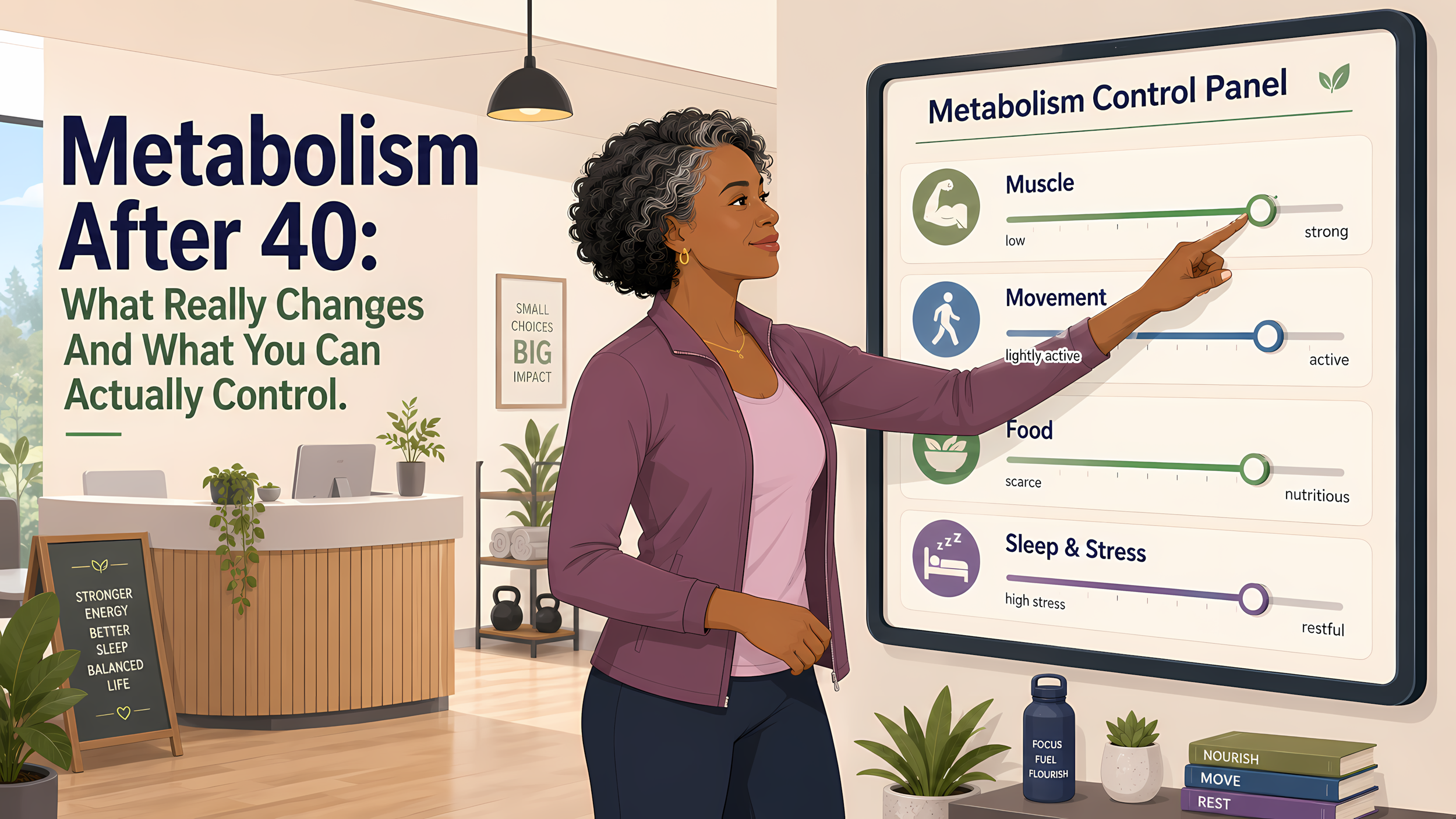 Metabolism After 40: What Really Changes And What You Can Actually Control
