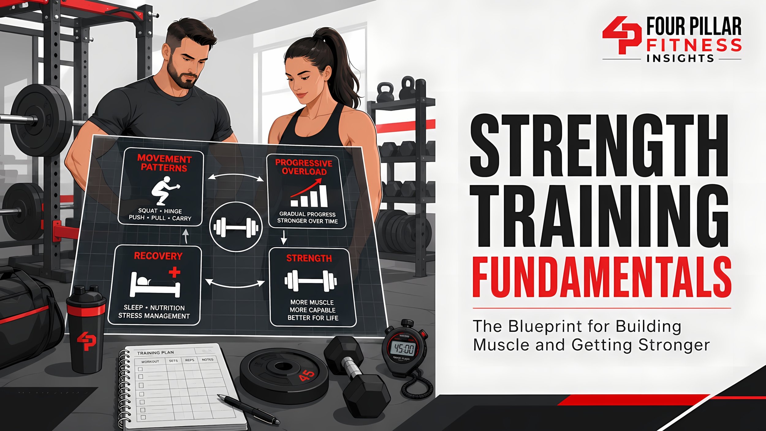 Strength Training Fundamentals: The Blueprint for Building Muscle and Getting Stronger