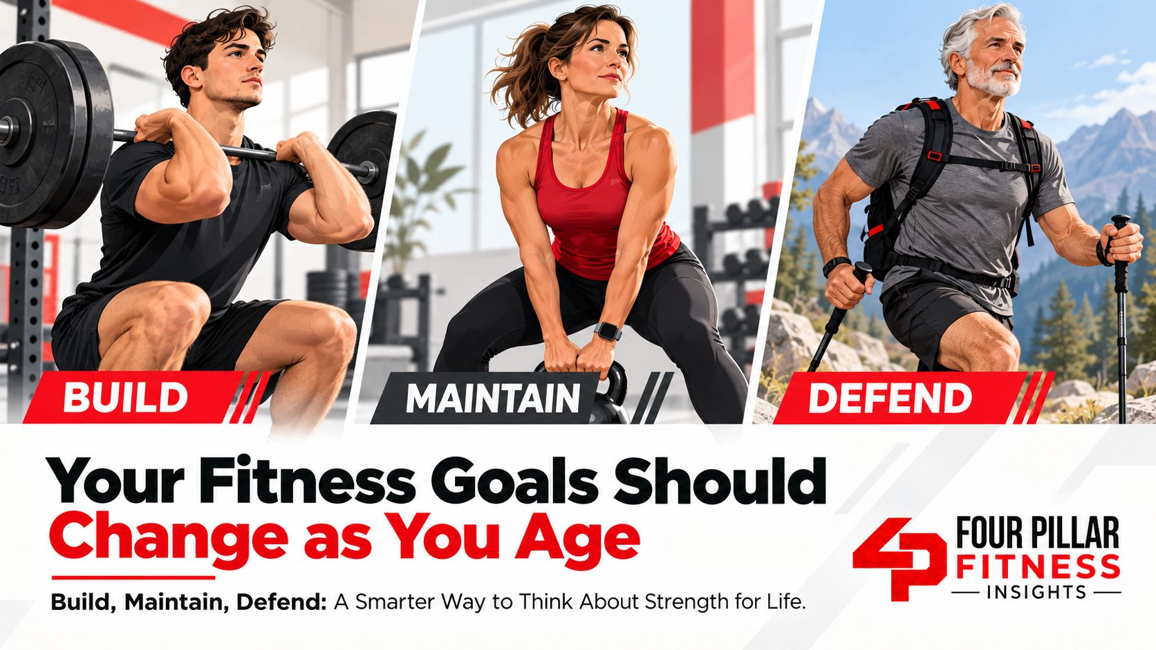 Build, Maintain, Defend: A Smarter Way to Think About Strength for Life