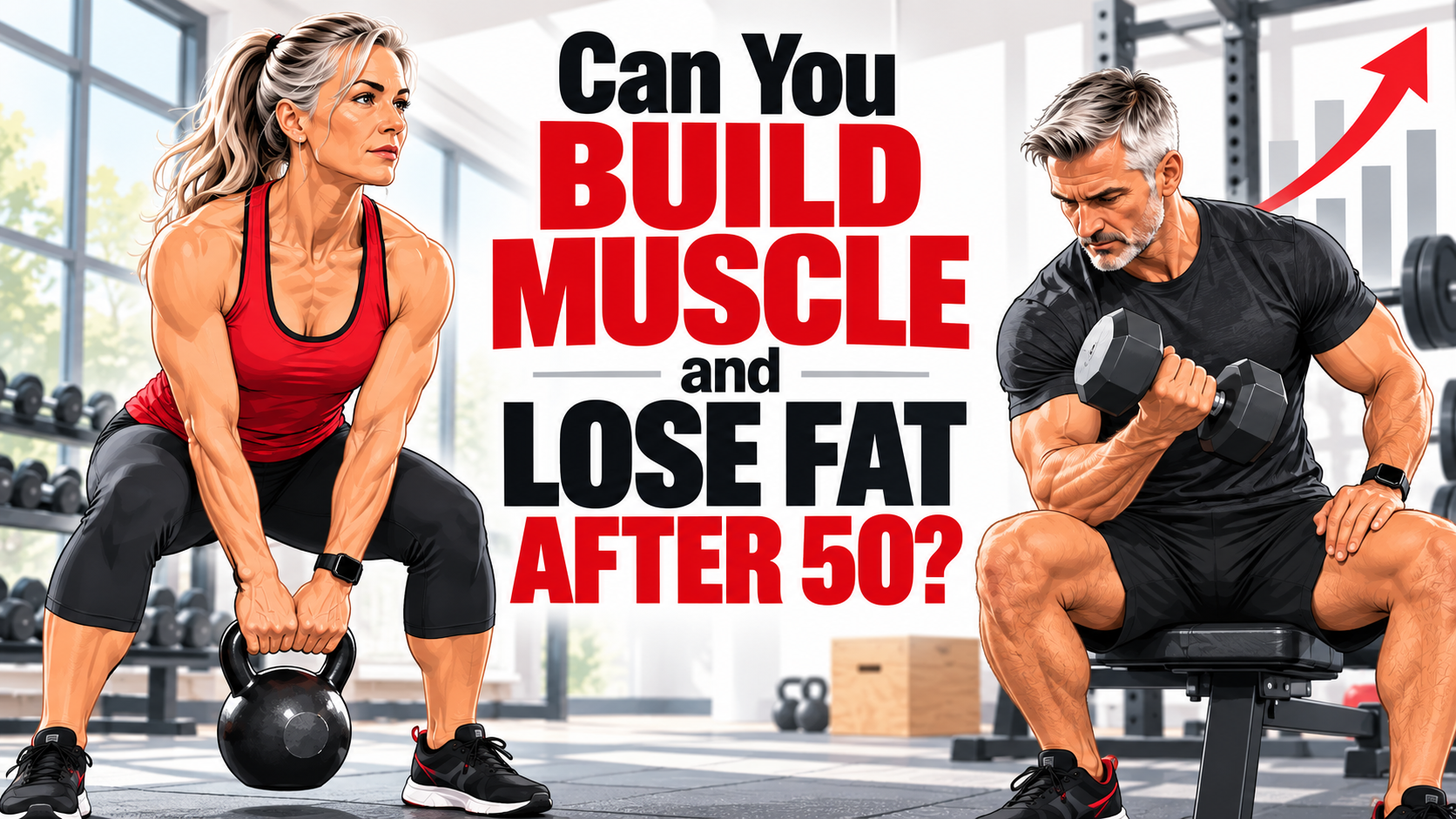 Can You Build Muscle and Lose Fat After 50?