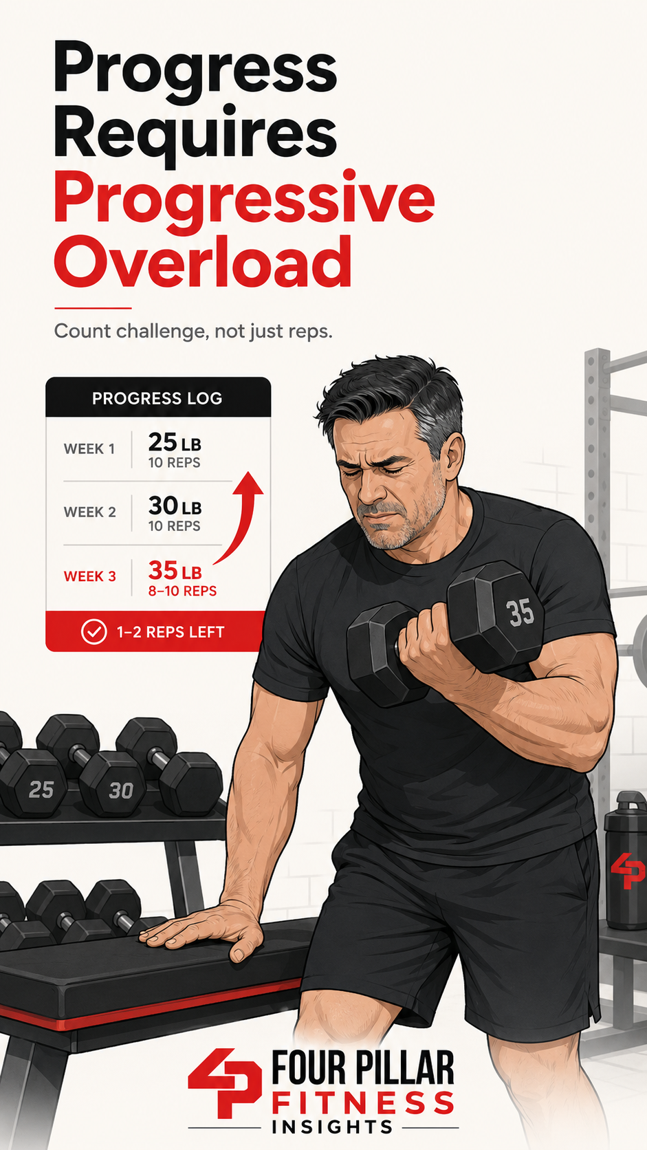 Progressive Overload Gives the Body a Reason to Adapt Image
