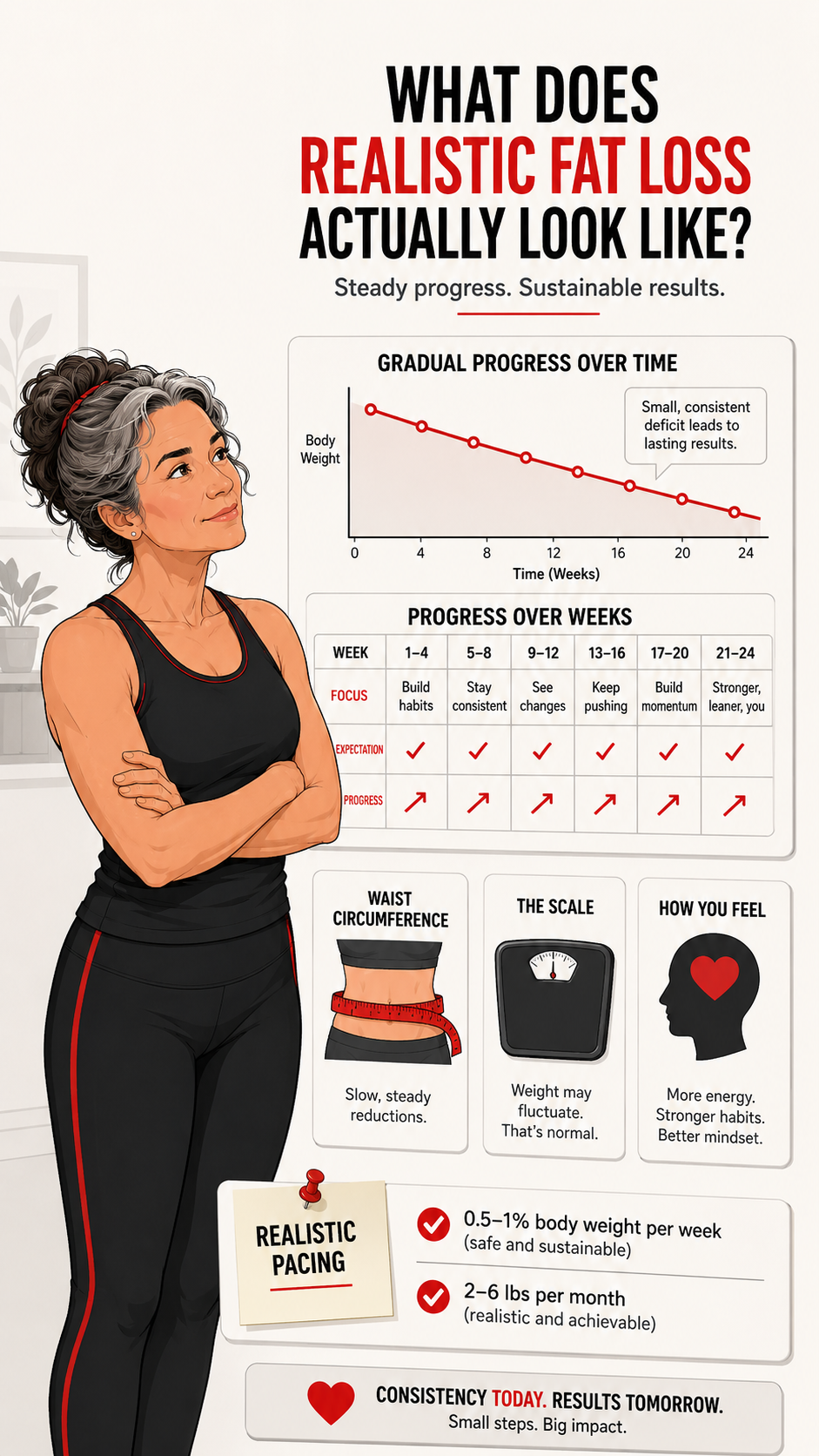 What Does Realistic Fat Loss Actually Look Like?