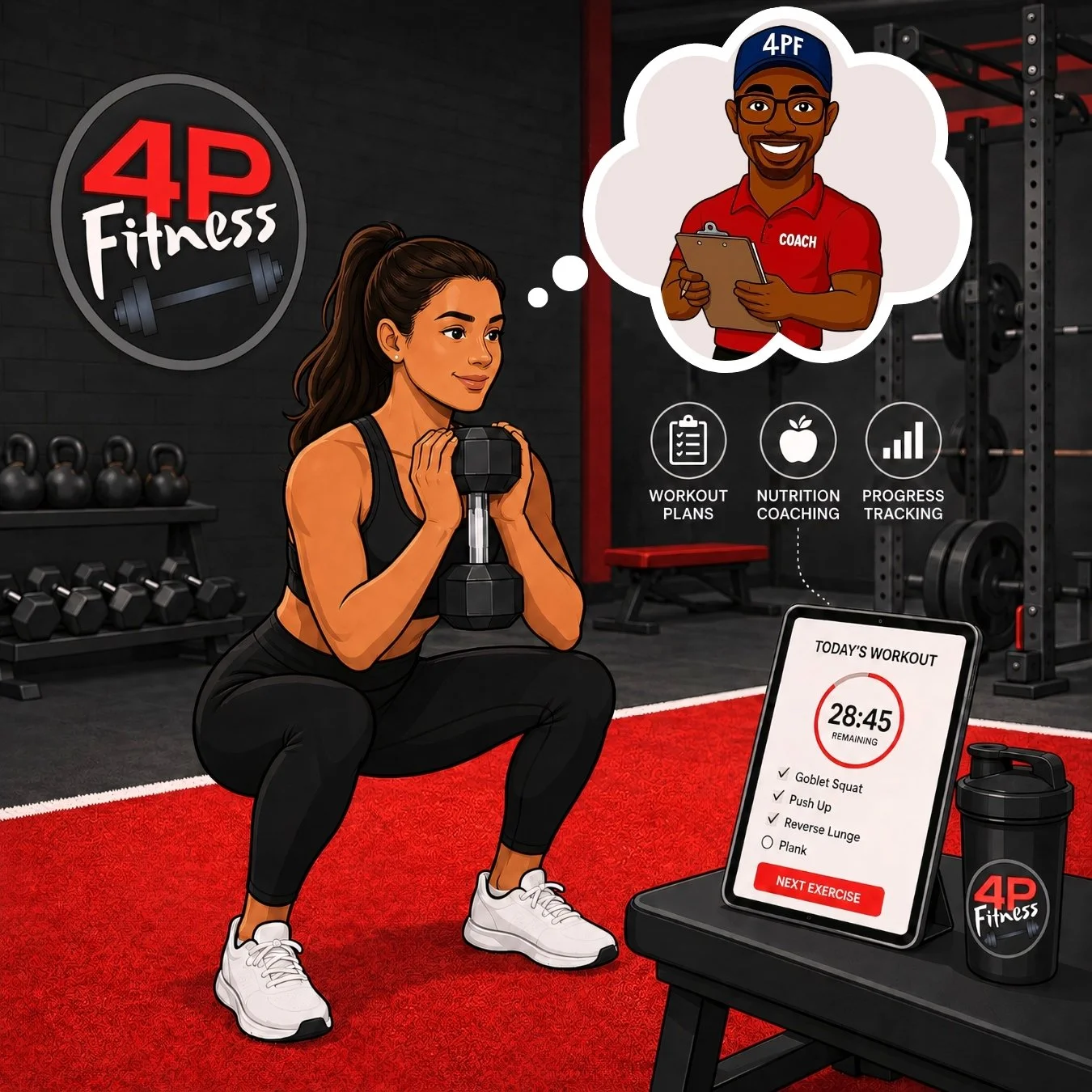 Four Pillar Fitness Online coaching by Strength and Nutrition Coach Stephan Earl