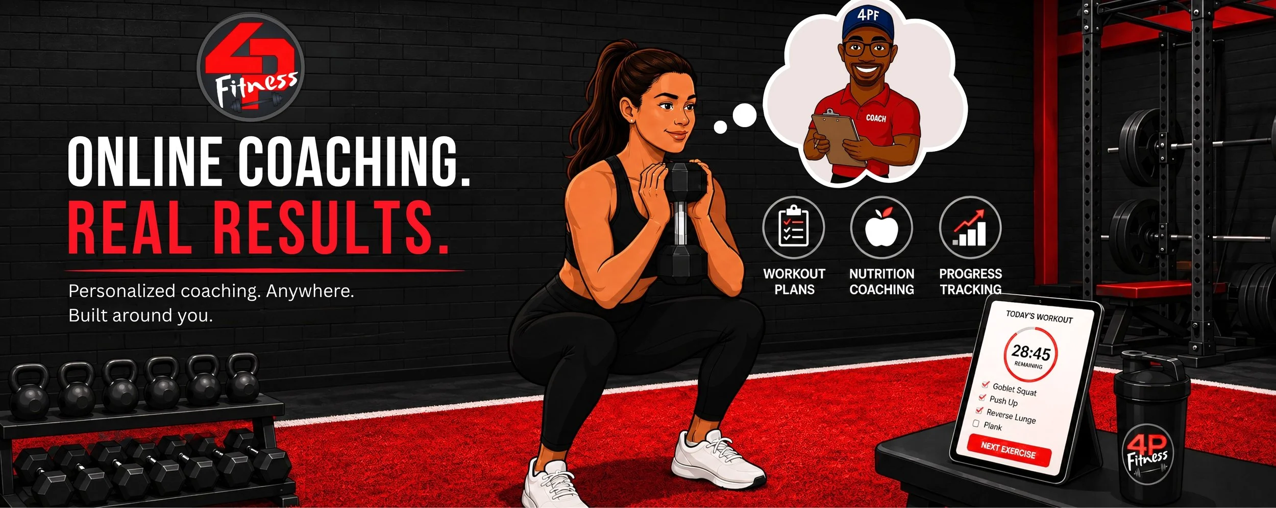 Online Coaching by Four Pillar Fitness Coach Stephan Earl