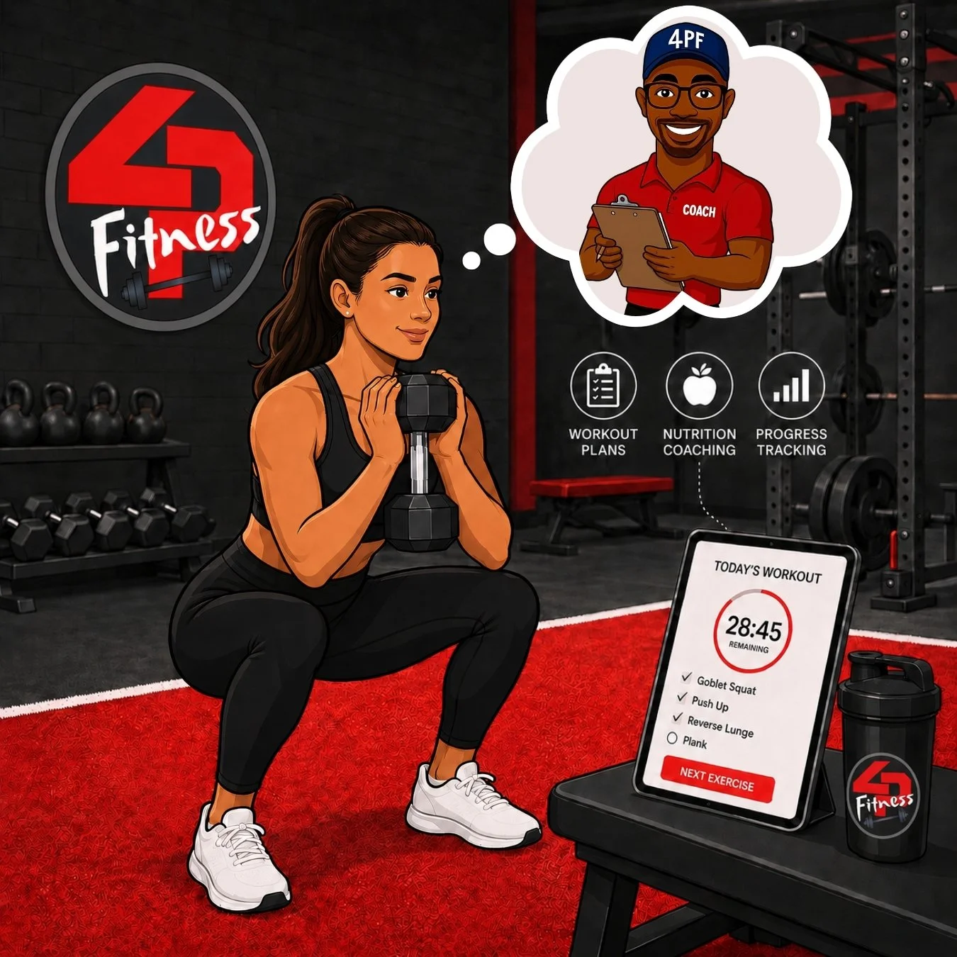 Four Pillar Fitness Online coaching by Strength and Nutrition Coach Stephan Earl