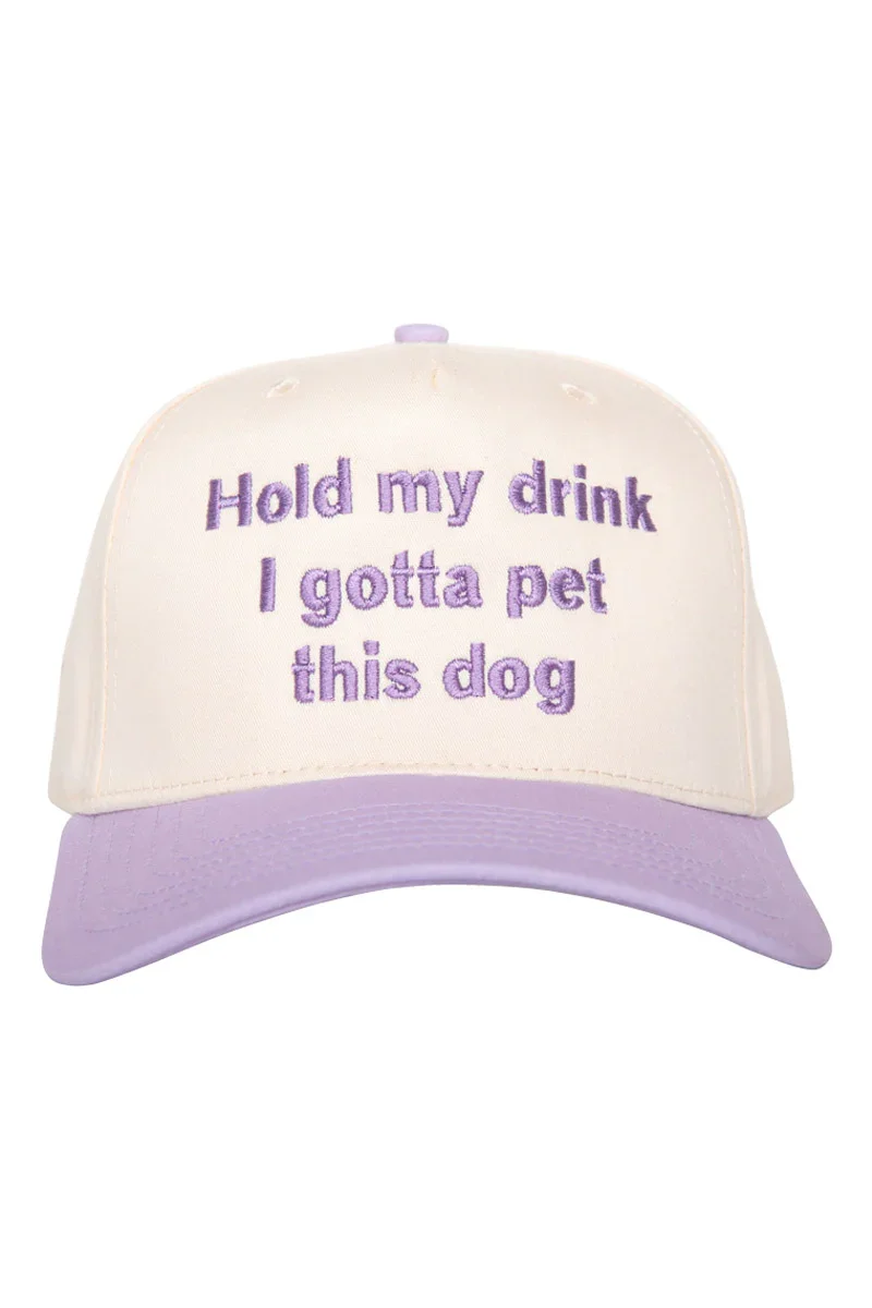 hold-my-drink-i-gotta-pet-this-dog-purple-vintage-trucker-hat.webp