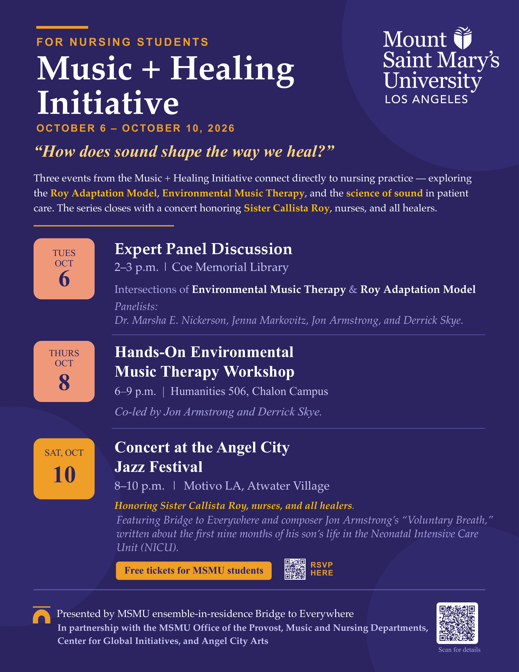 Hands-On Environmental Music Therapy Workshop at MSMU - Chalon