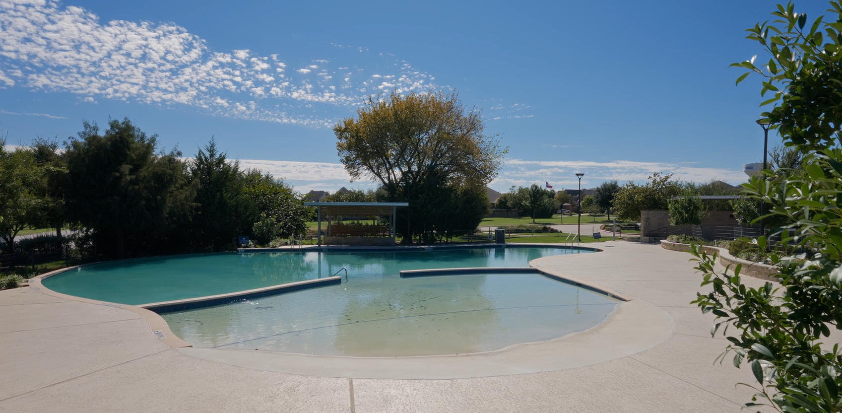 Community Pool in Trinity Falls McKinney TX
