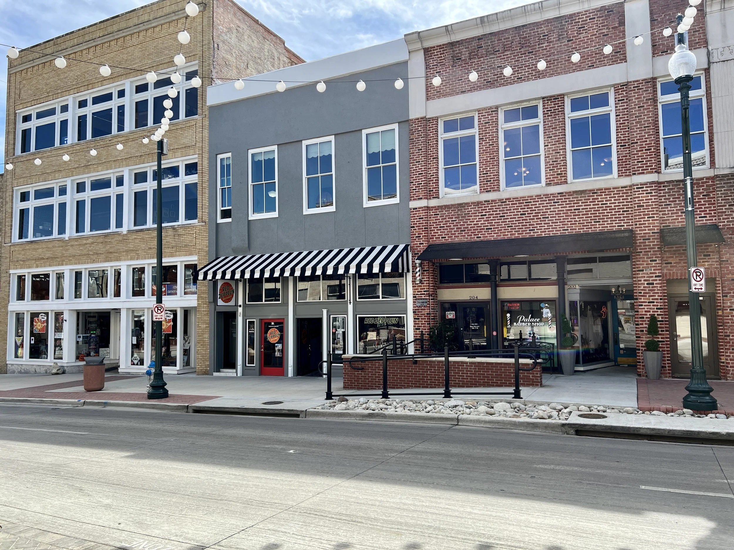 Downtown McKinney storefronts