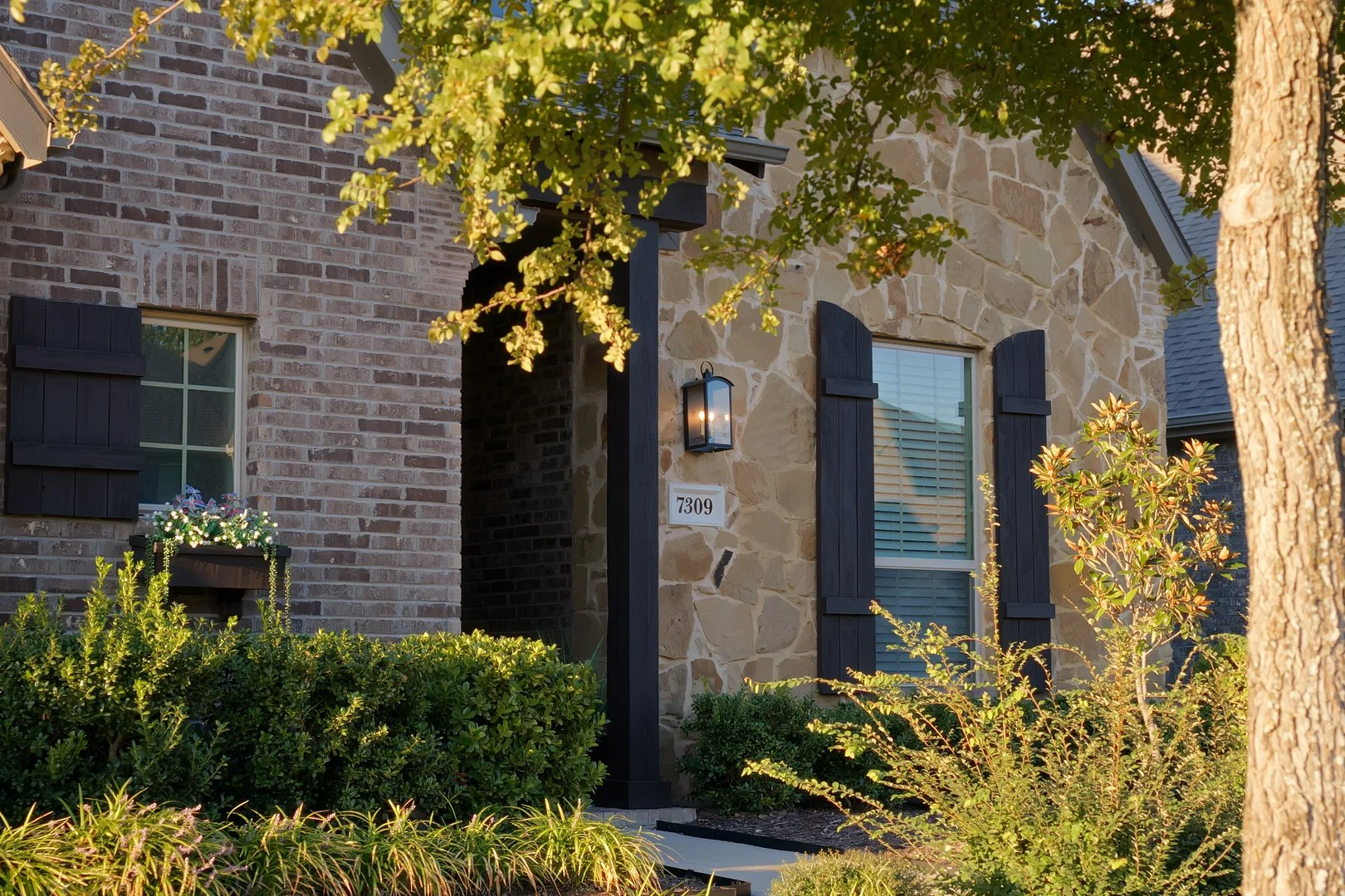 Exterior of New Construction Home in McKinney TX