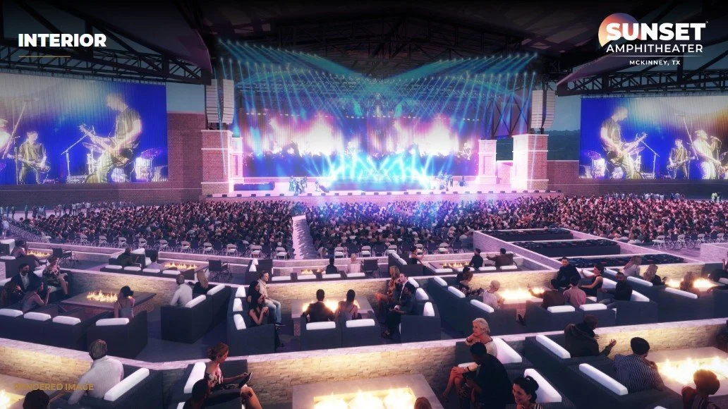 Renderings of Sunset Amphitheater