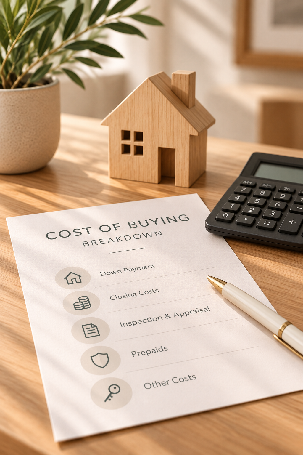 Home buying cost breakdown for McKinney, TX buyers