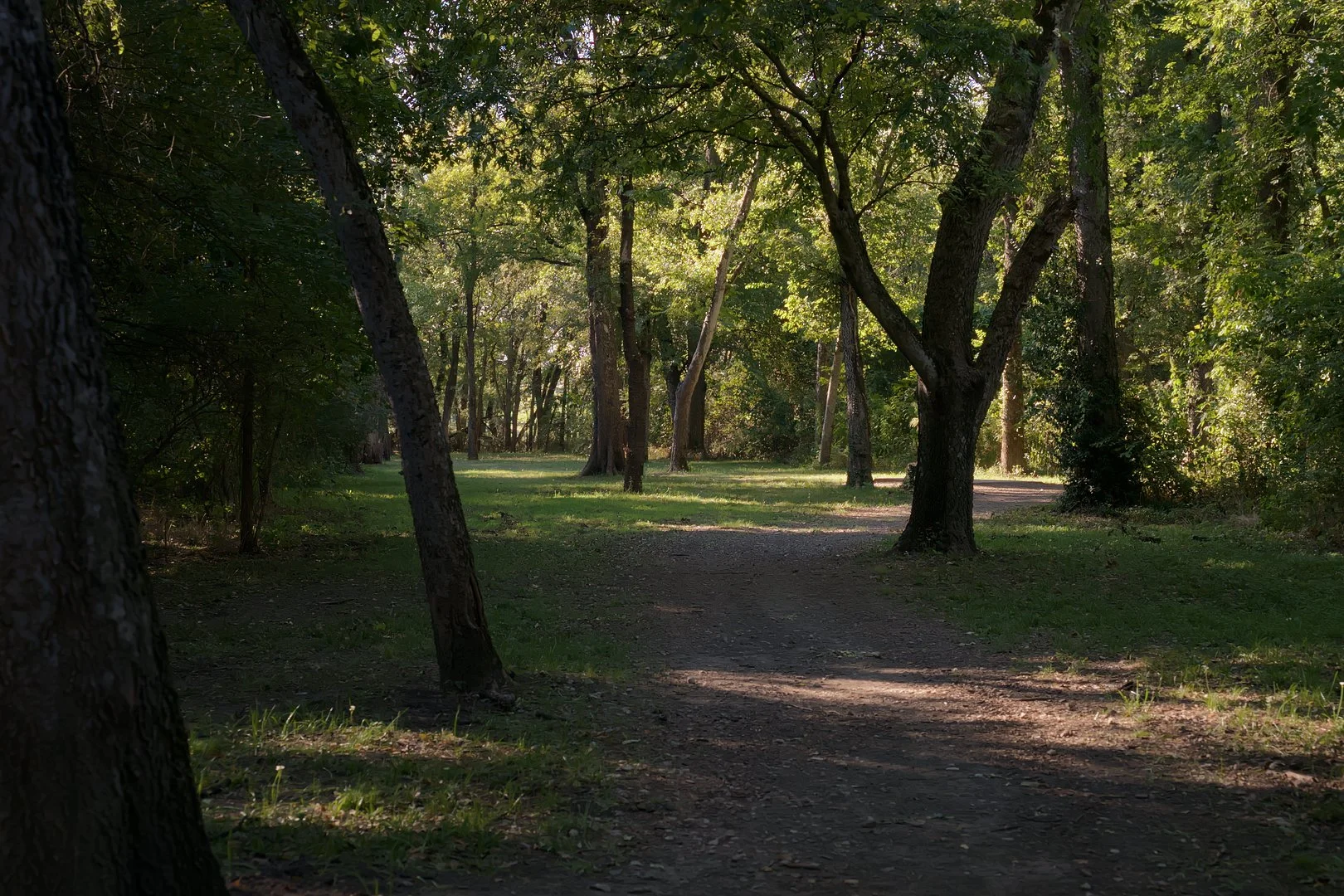 Walking Trail in Trinity Falls in McKinney