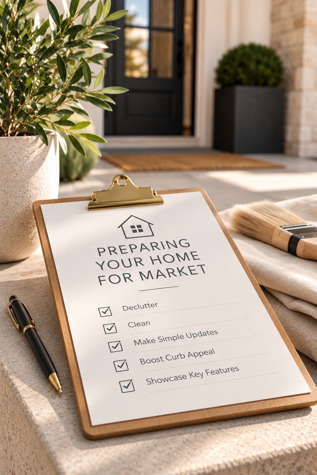 Black Swan Team checklist for preparing your McKinney home for the real estate market