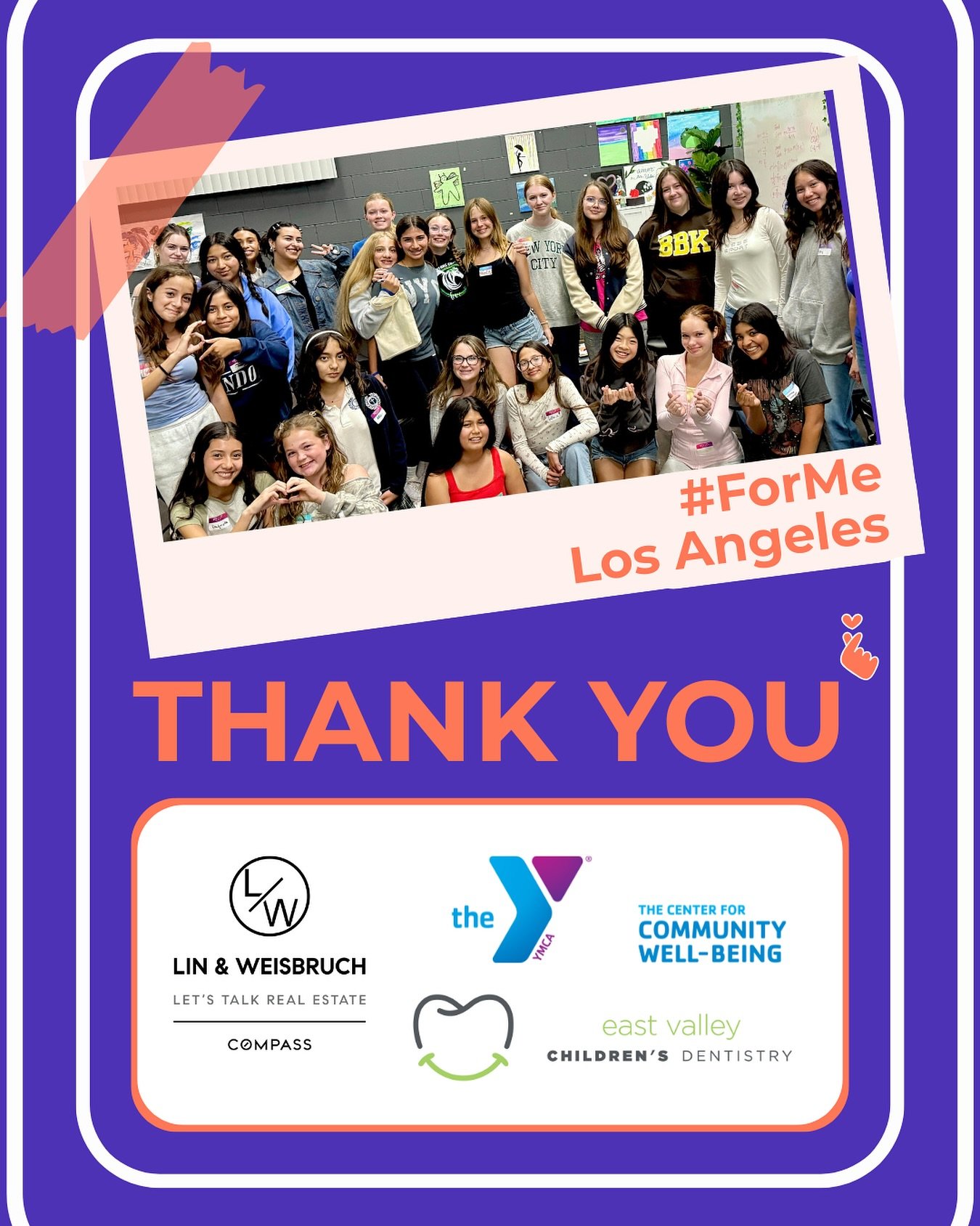 Such a special night! A huge thank you to @burbankymca and @burbankyteens for opening your doors and incredible teen center to host #ForMe.

Thank  you to @eastvalleysmile @_phlabs @phdriplab and @sherry.vance.realestate for your partnership and @sep