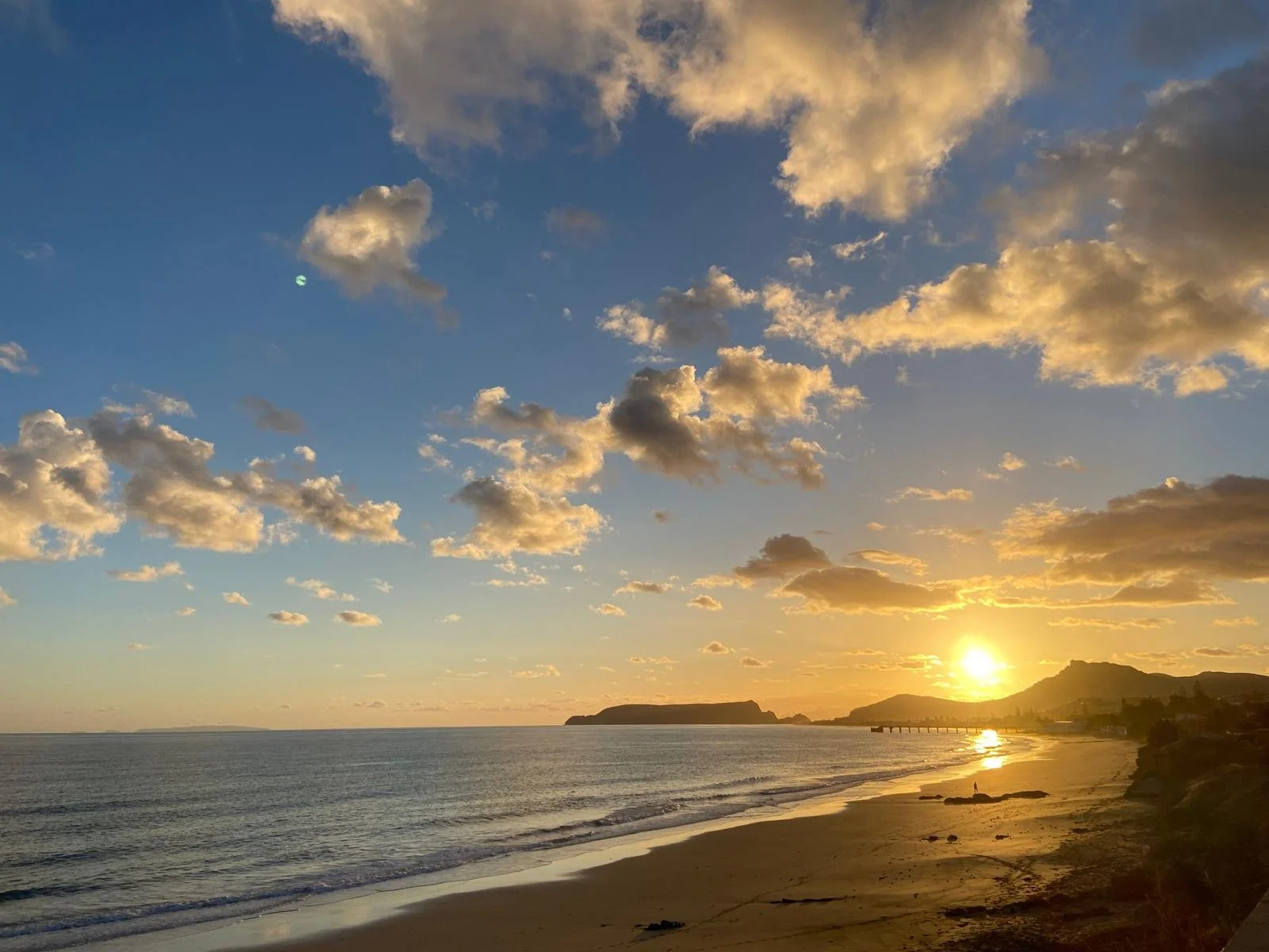 Sunset in the Islands