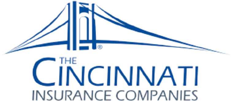 The Cincinnati Insurance Companies logo featuring a stylized bridge and the company name.