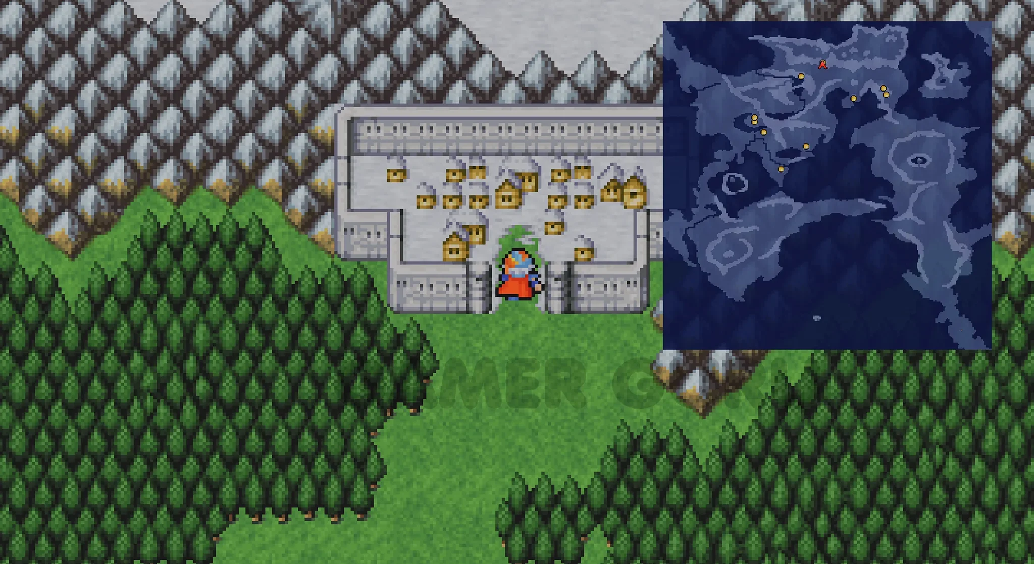Final Fantasy 2 Pixel Remaster 100% Walkthrough - Snowcraft