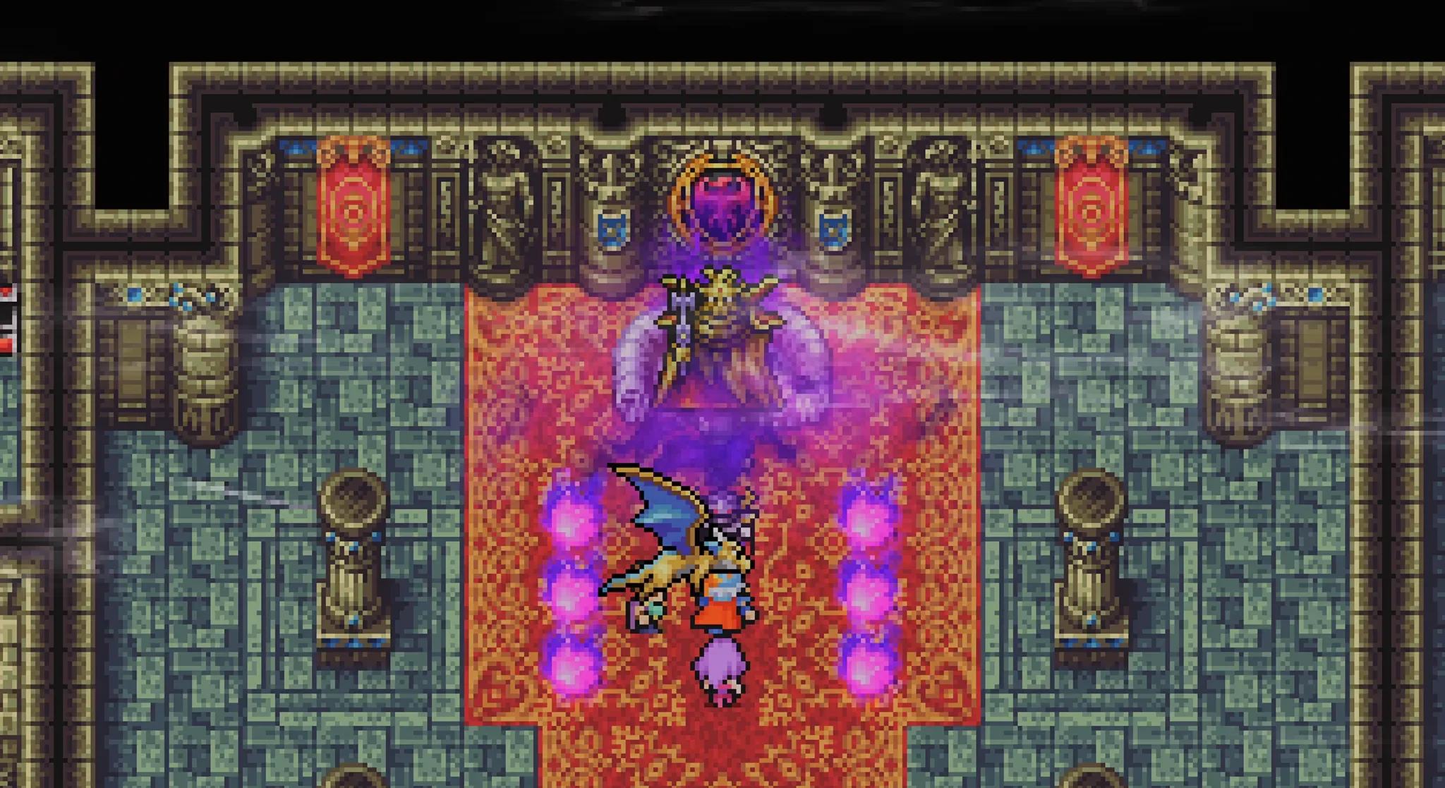 Final Fantasy 2 Pixel Remaster 100% Walkthrough - Castle Palamecia 