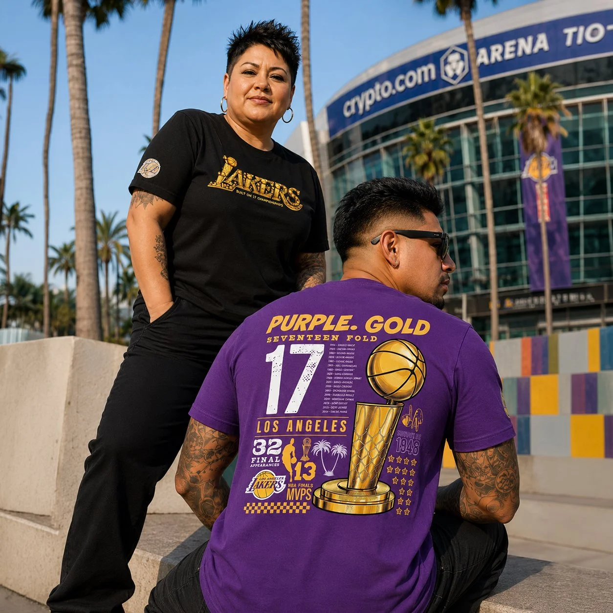 Lakers Champions Tee