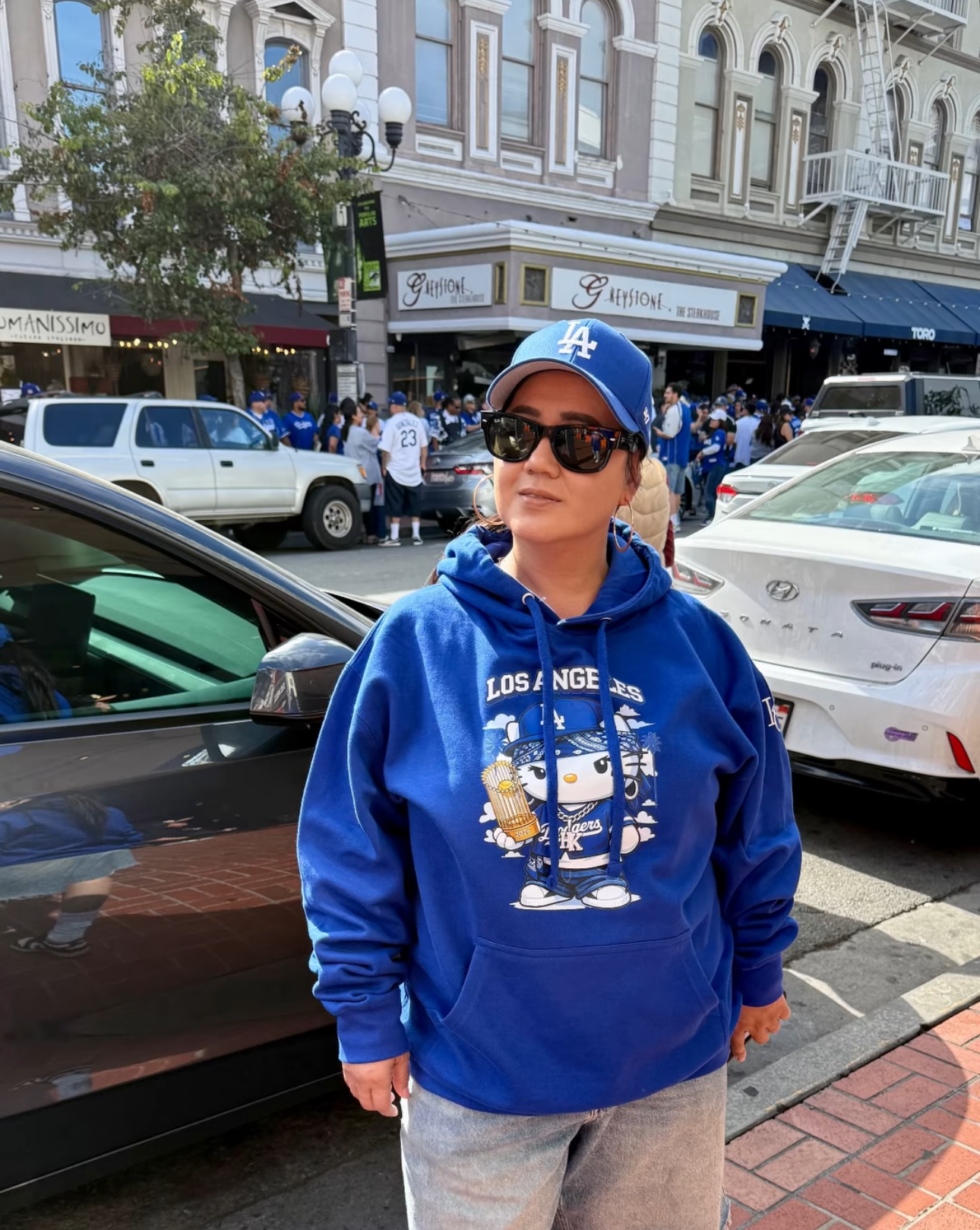 Hola Kitty Hoodie Custom