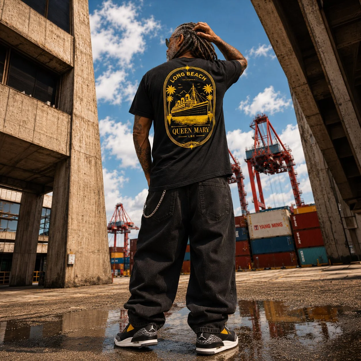 LB Shoreman Black Tee
