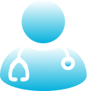 A digital illustration depicting a light blue capsule-shaped pill on a darker blue background.