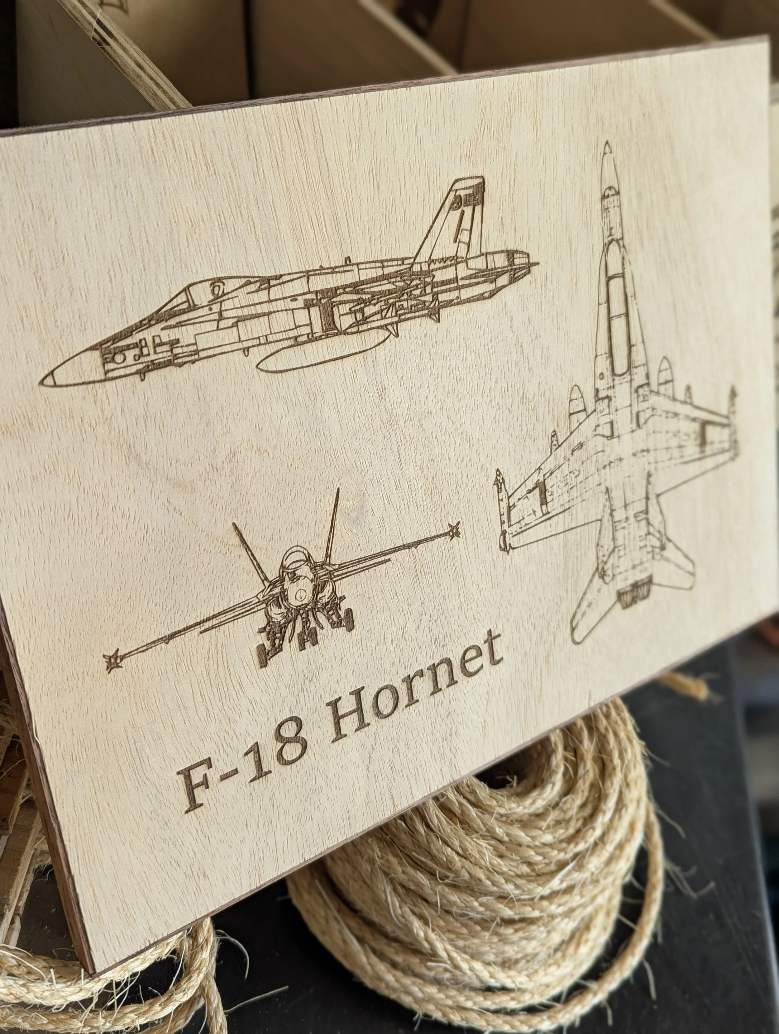 Modern U.S. Warplane Blueprints