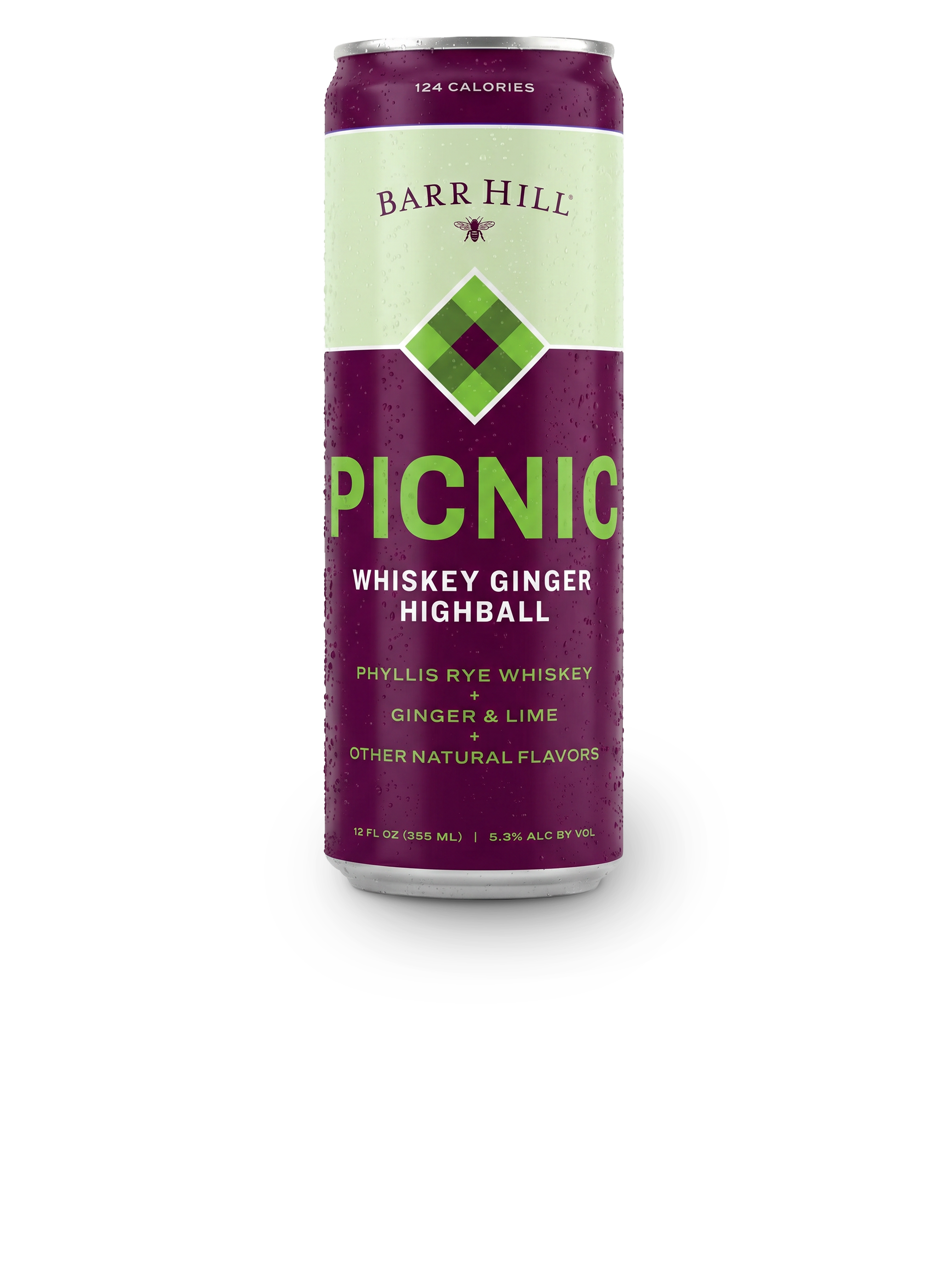 Picnic Whiskey Ginger Cocktail from Barr Hill