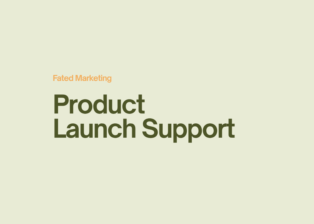 Product Launch Support