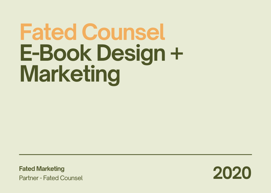 E-Book Design + Marketing
