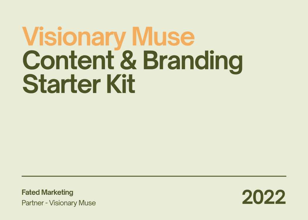 Content & Branding Starter Pack