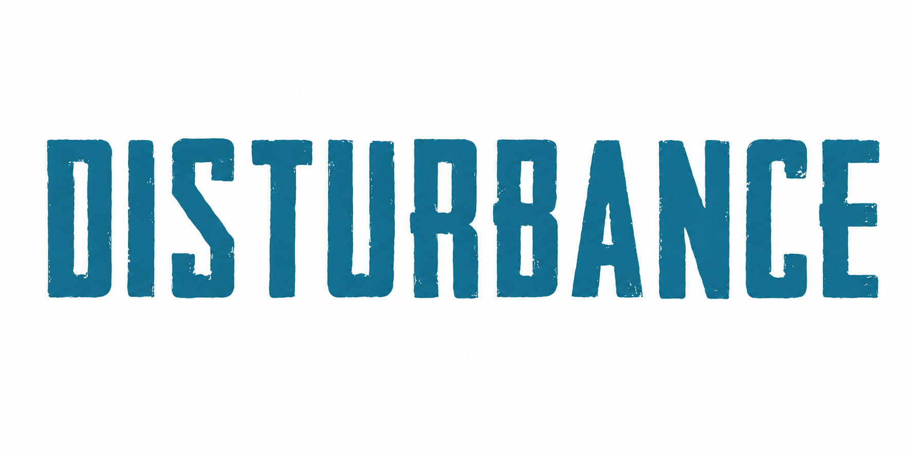 The word "DISTRIBUTION" in large, bold, distressed blue letters on a white background.