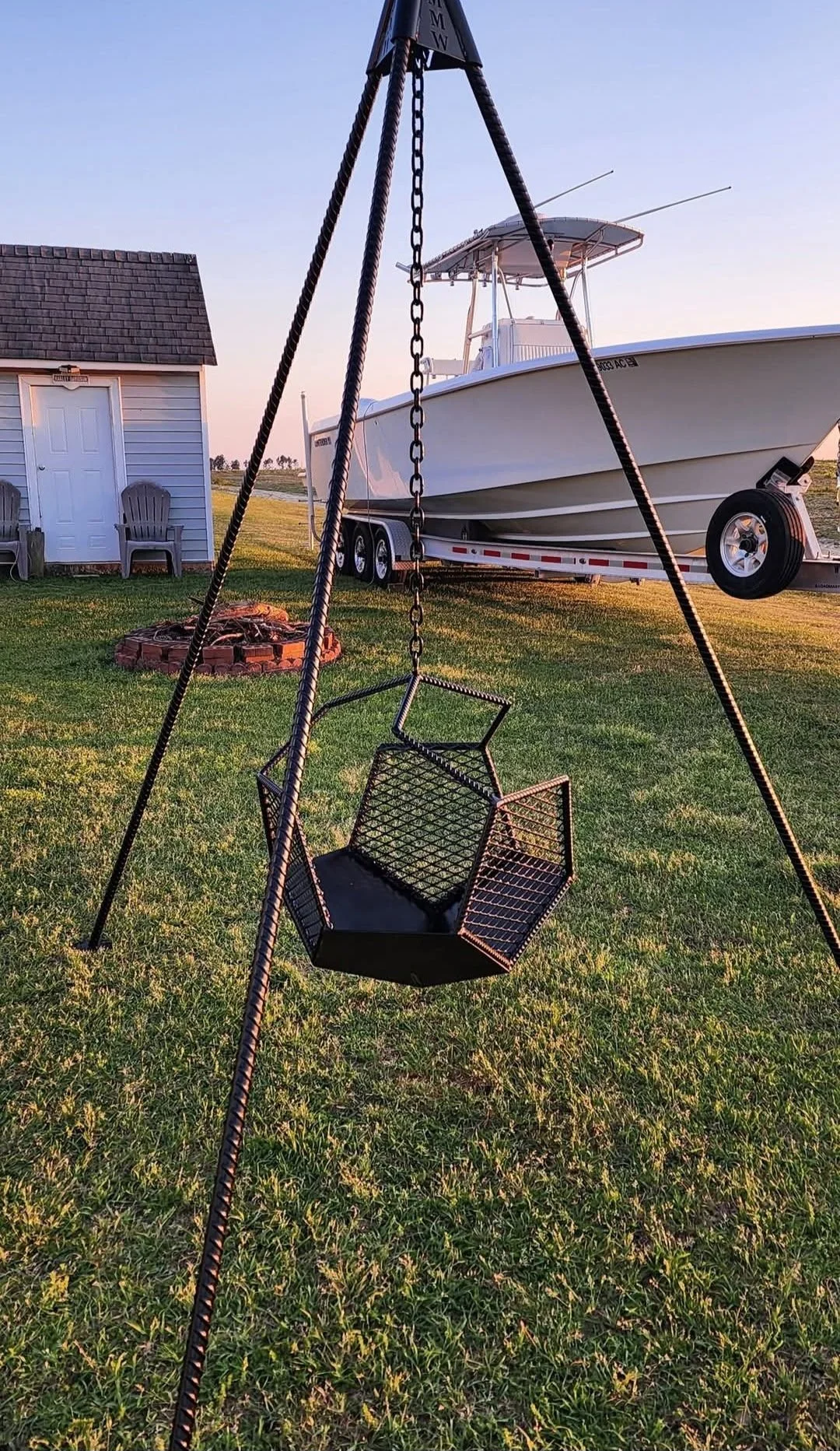 Suspending Firepit