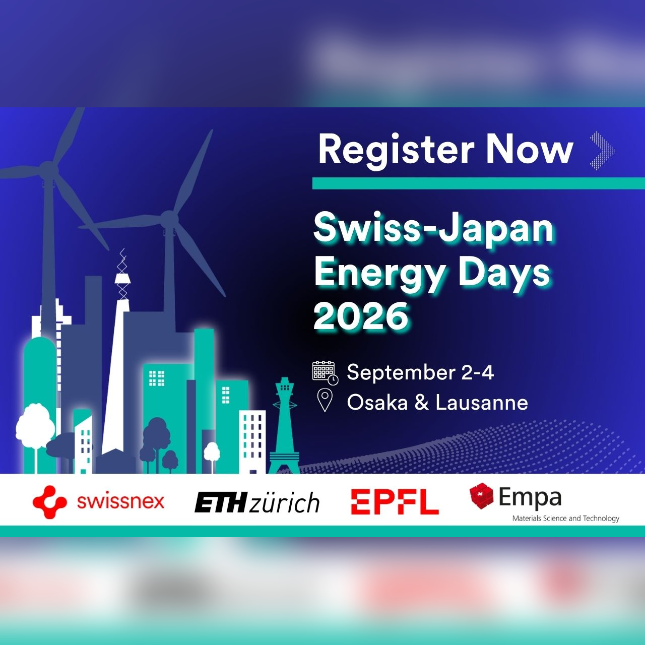 Swiss-Japan Energy Days 2026