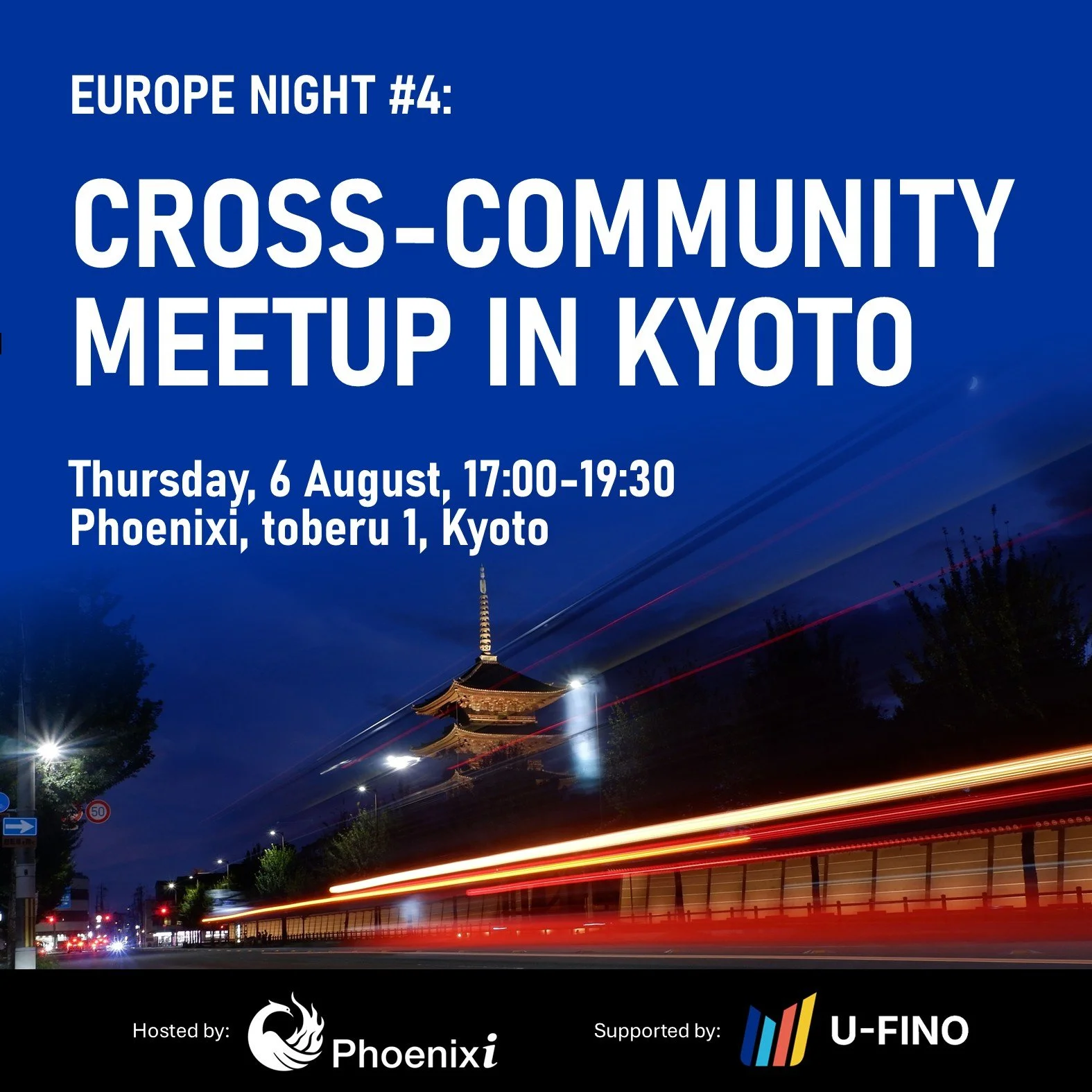 Europe Night 4: Cross-Community Meetup in Kyoto