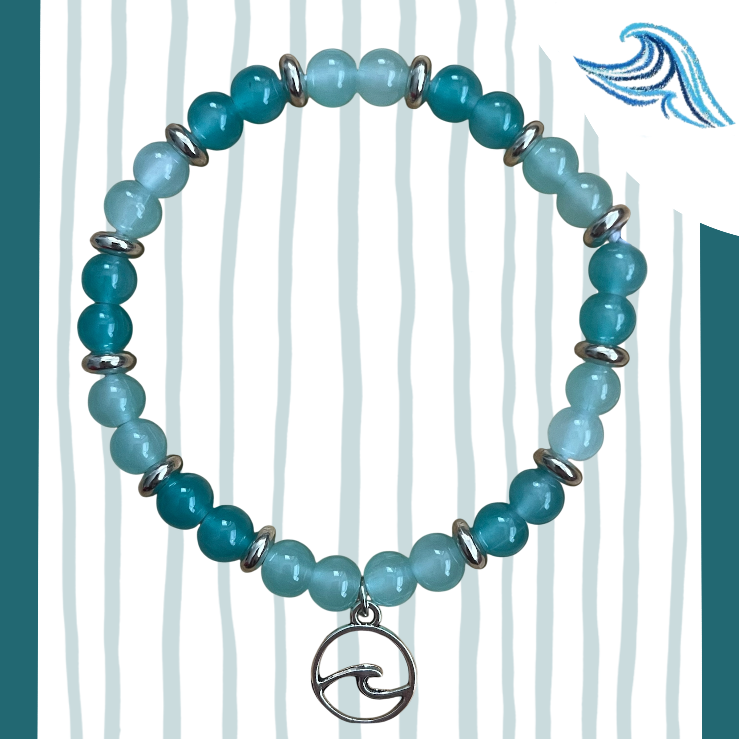 🌊 Wave Bracelet
